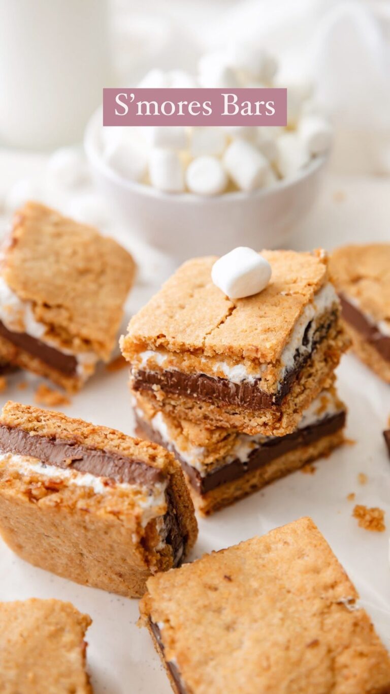 S’mores Cookie Bars