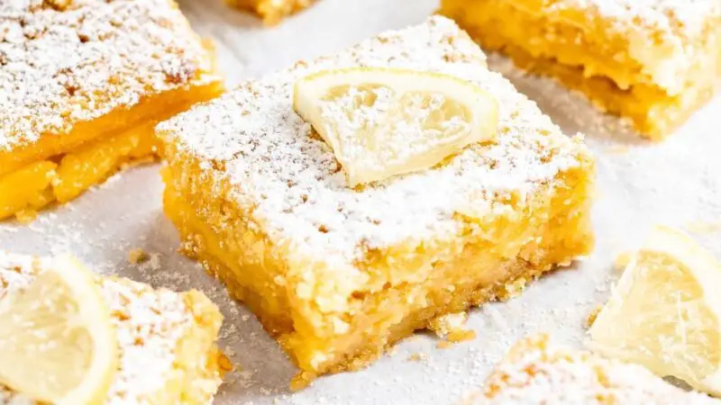 Lemon Bars With Graham Cracker Crust