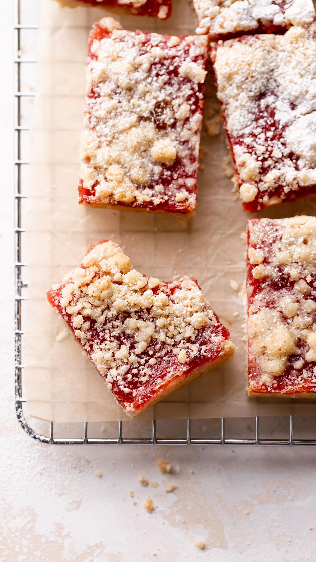 Plum Bars with Crumble Topping From 📌Pin To Plate🍰