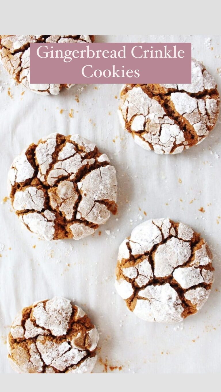Ginger Molasses Sugar Cookies