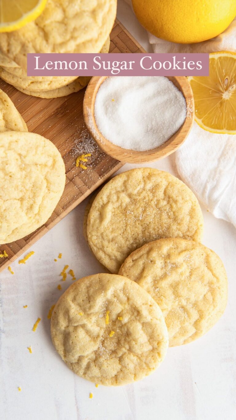Lemon Sugar Cookies