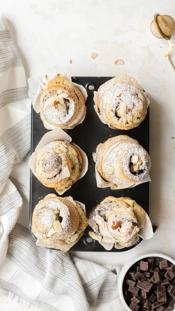 Chocolate-Frangipane Brioche Swirls