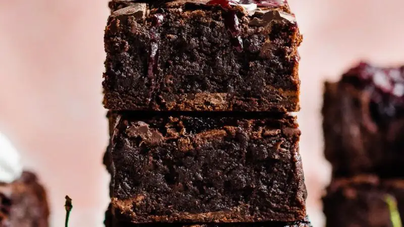 Cherry-Infused Brownie Delight