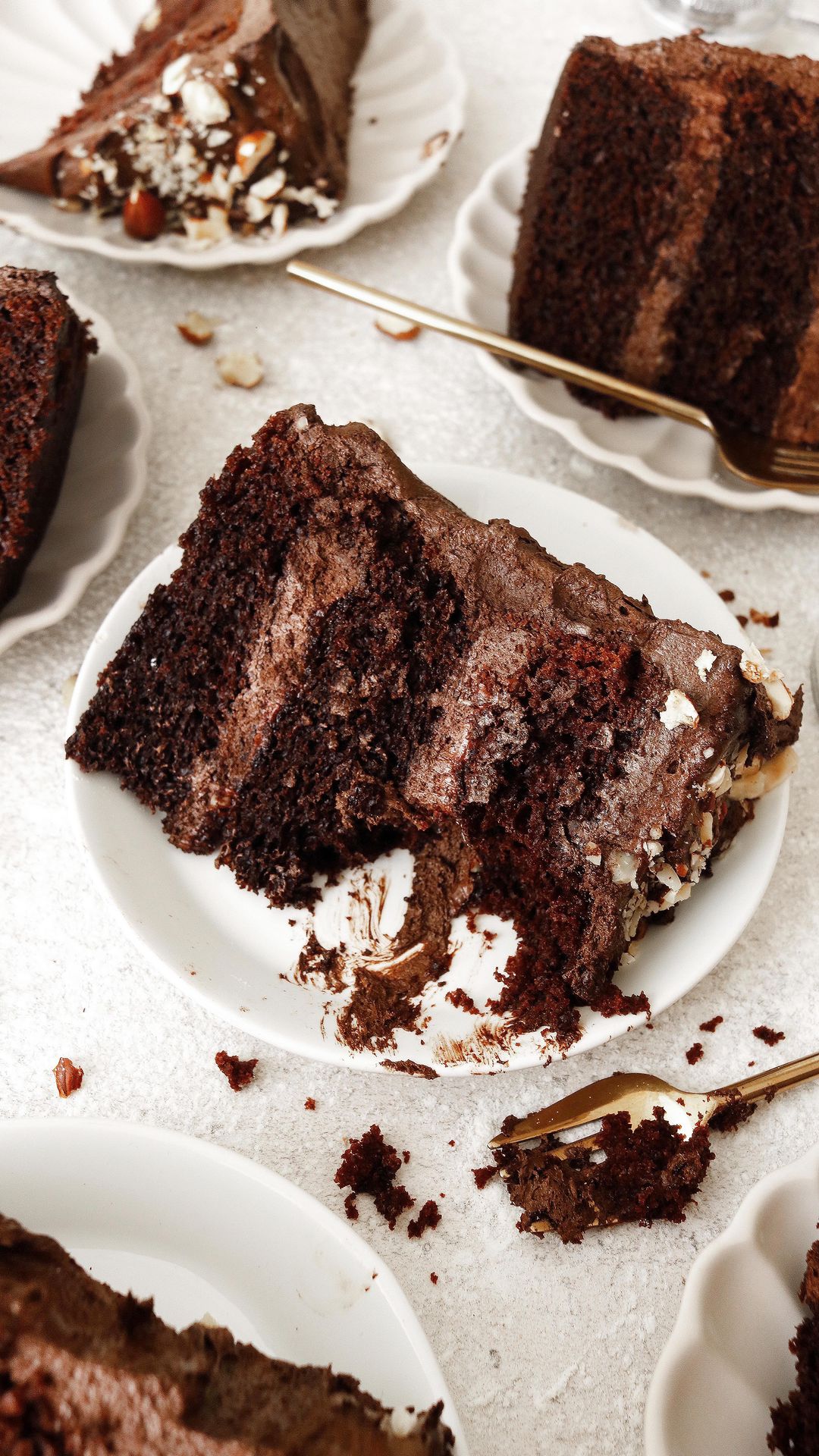 Vegan Chocolate-Hazelnut Dream Cake