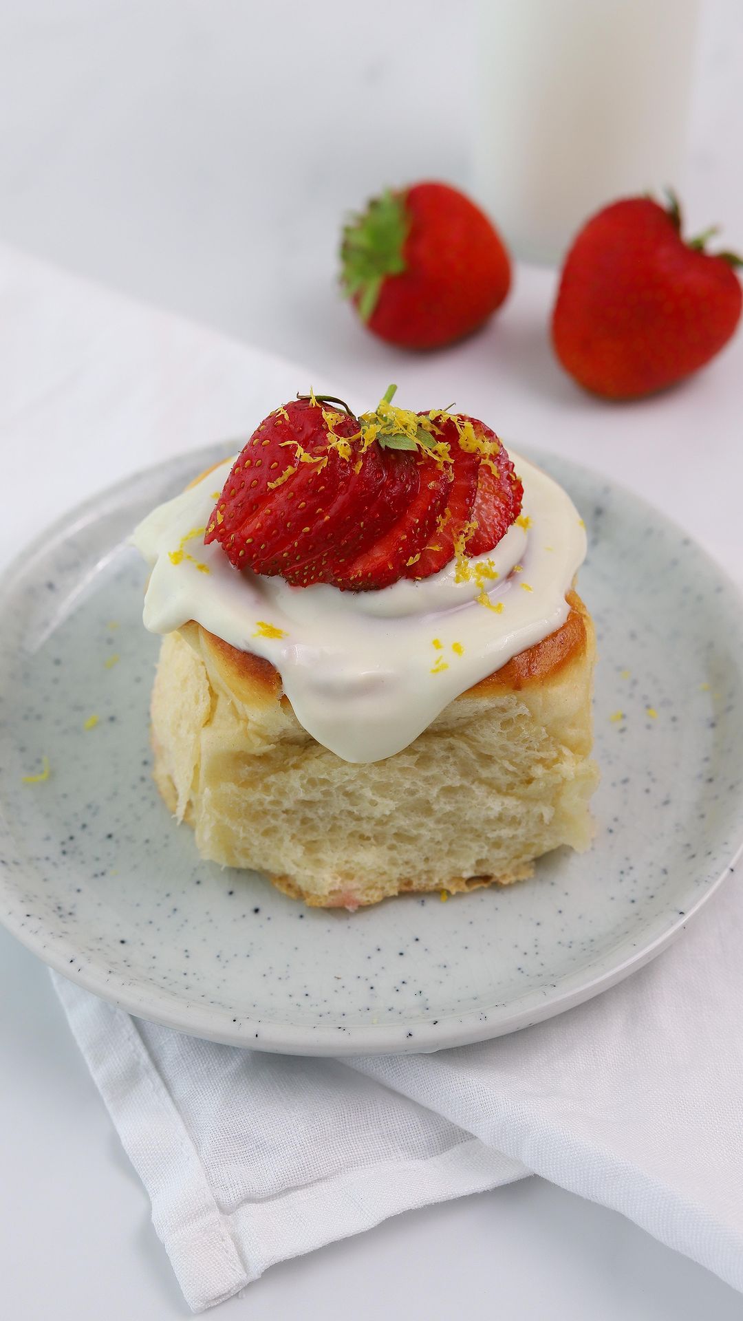 Strawberry Lemon Rolls