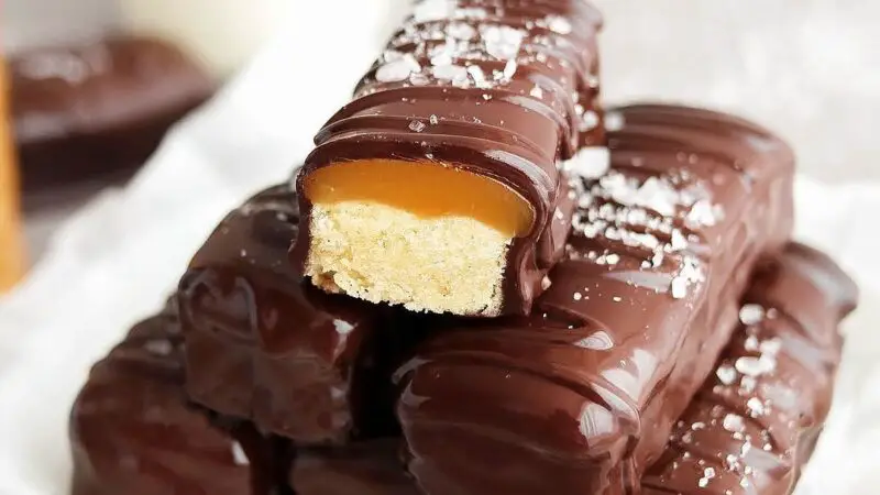 Vegan Delight Twix Bars