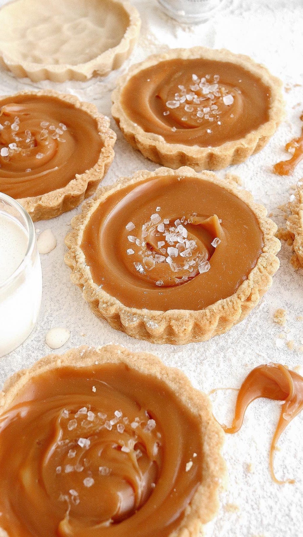 Dairy-Free Caramel Tartlets