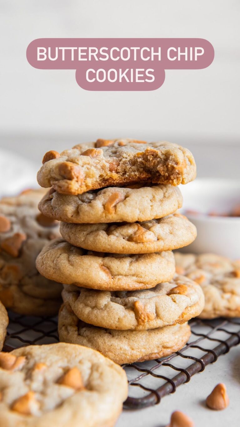 Butterscotch Delight Cookies with a Hint of Cinnamon