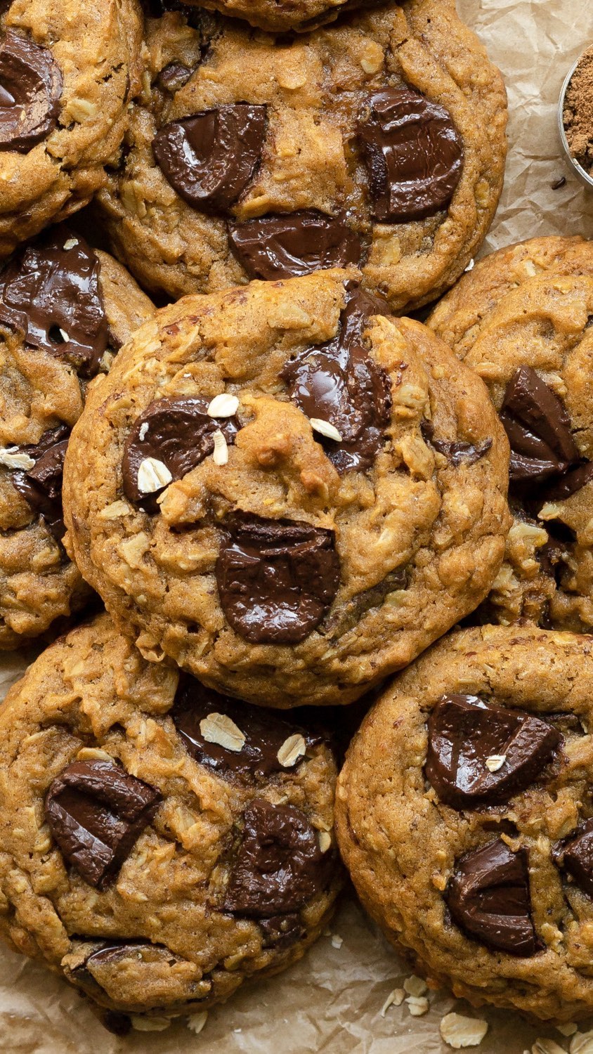 Pumpkin & Chocolate Chip Cookies