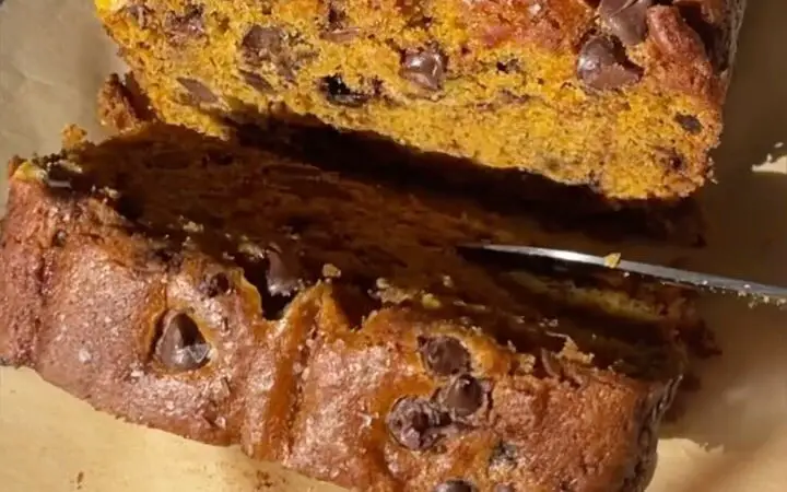 Chocolate Chip Pumpkin Loaf