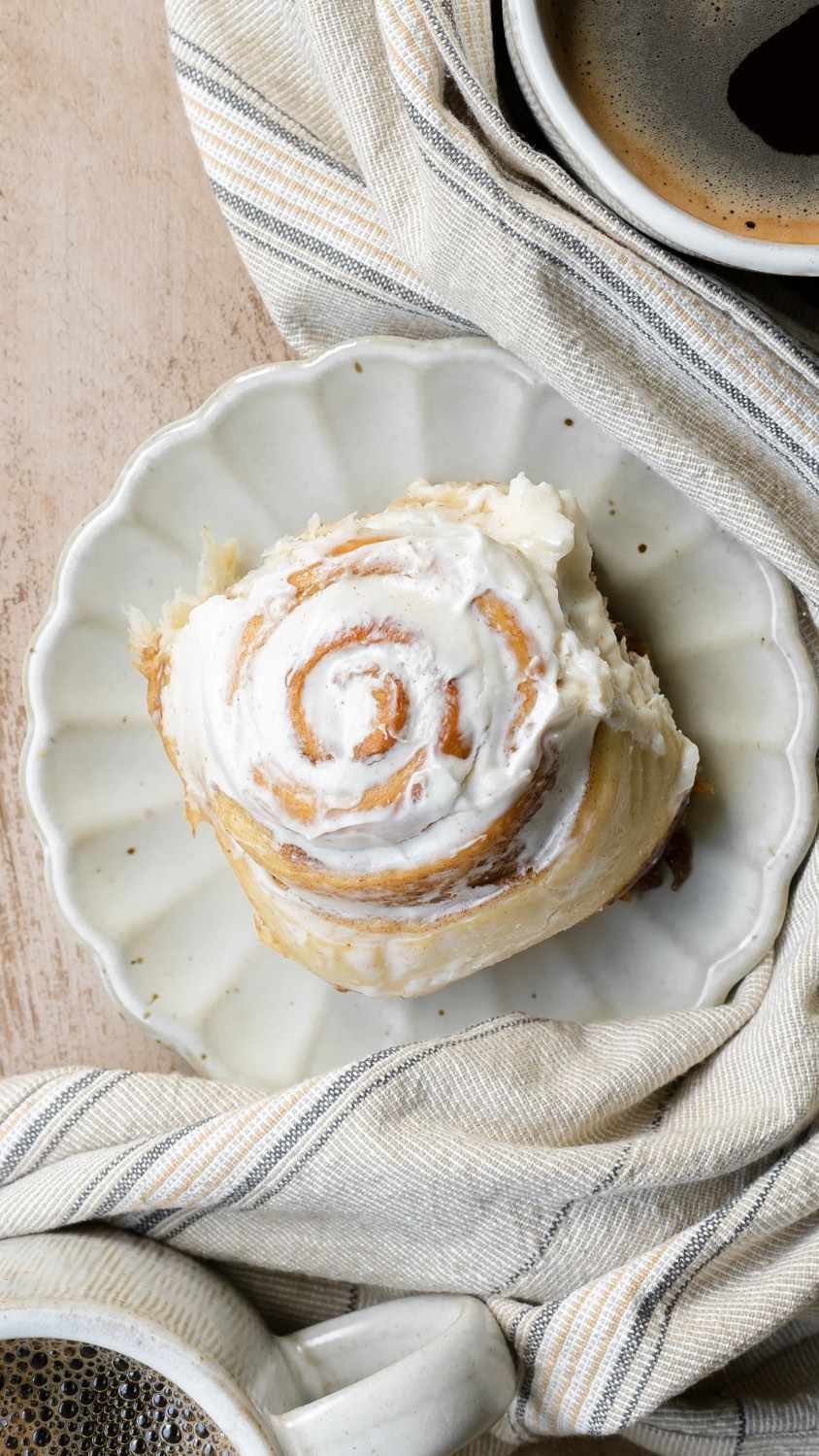 Brown Butter Cinnamon Rolls with Cream Cheese Glaze