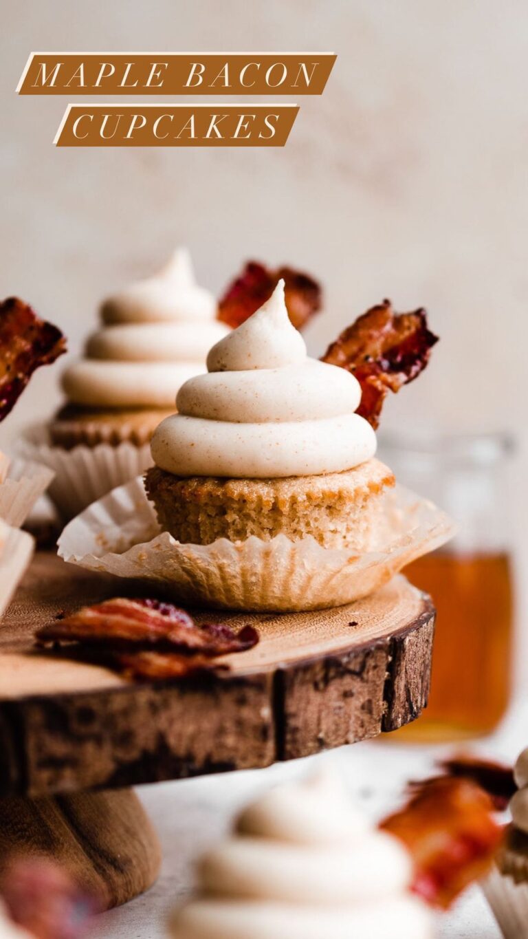 Maple Bacon Cupcakes
