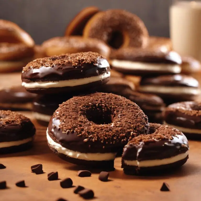 Chocolate Oreo Donuts