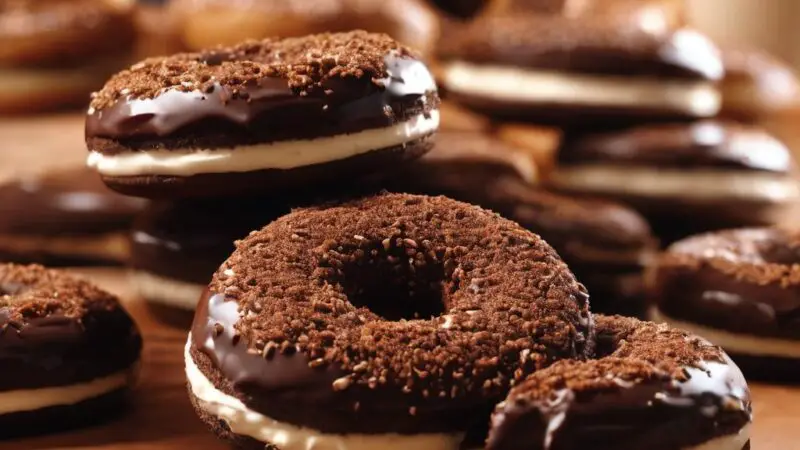 Chocolate Oreo Donuts