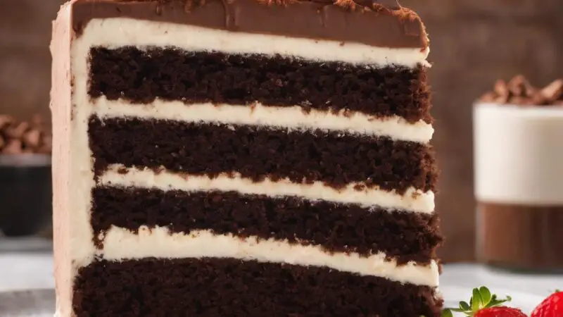 Triple Layer Chocolate Cake with Cream Cheese Frosting