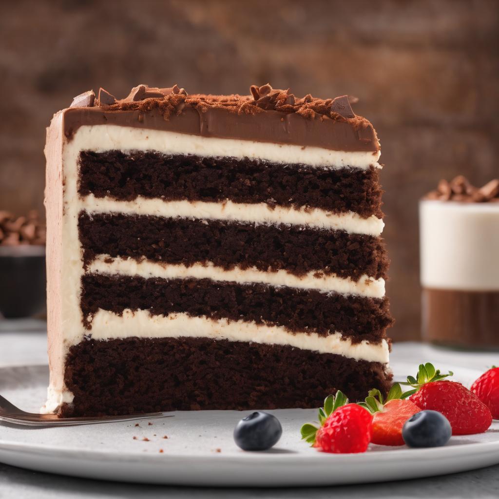 Triple Layer Chocolate Cake with Cream Cheese Frosting