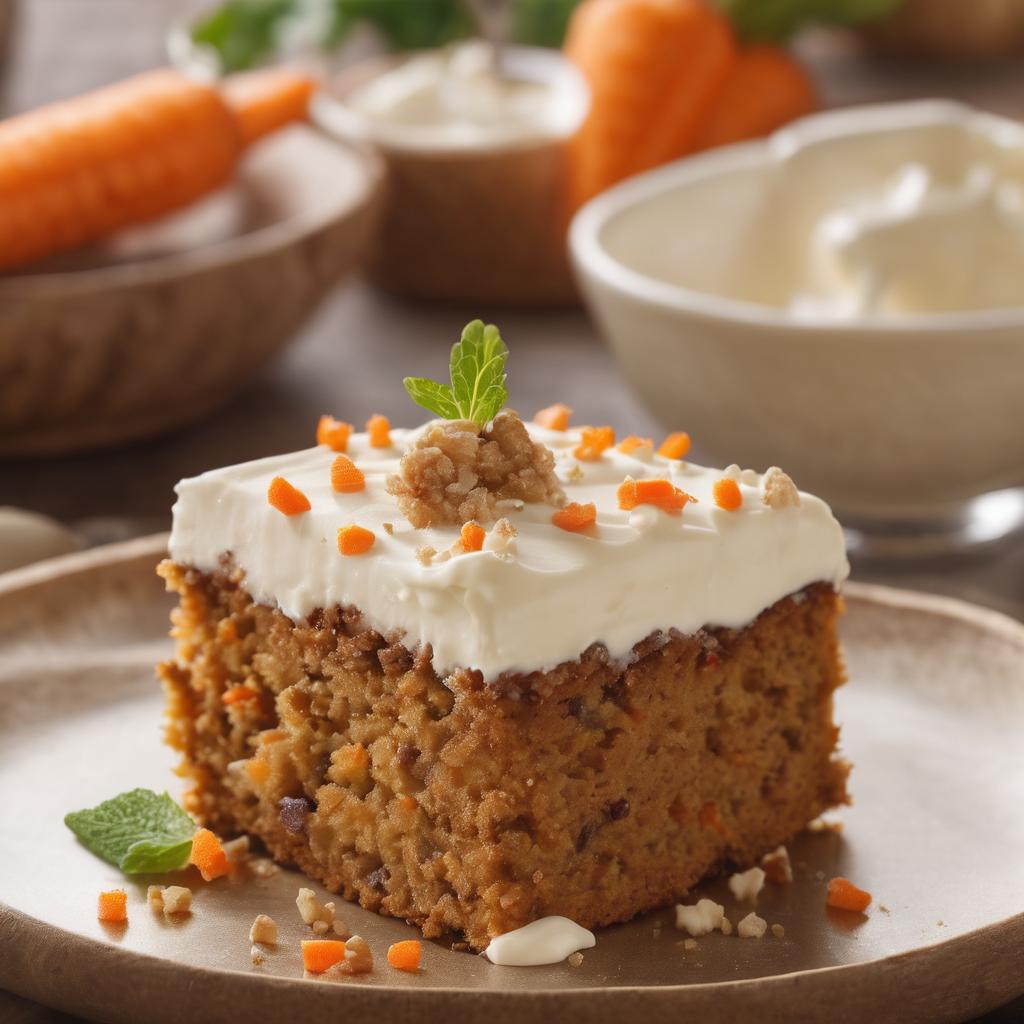 Mini Carrot Cake with Cream Cheese Frosting