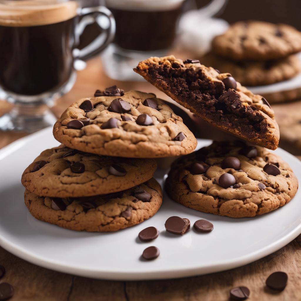 Espresso-Chocolate Bliss Cookies ☕🍫