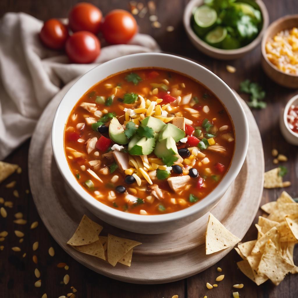 Homestyle Chicken Tortilla Soup