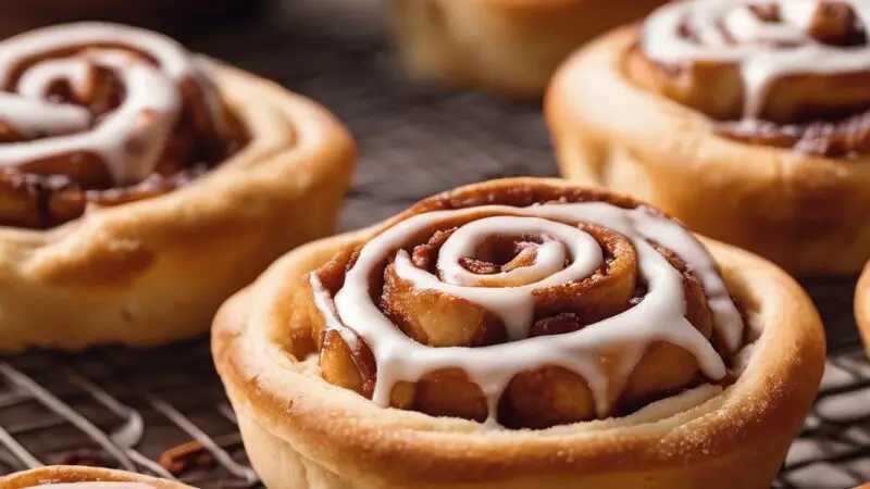 Cinnamon Roll Bites for Two