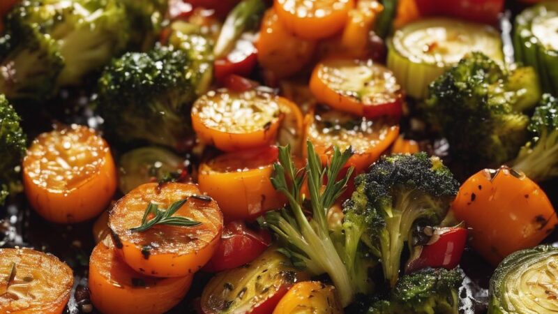 Oven-Roasted Vegetables with Aromatic Spices