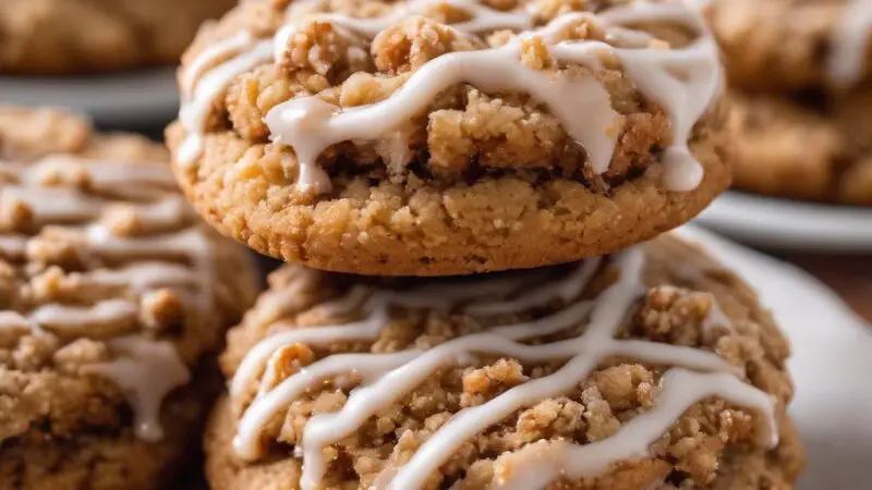 Cinnamon Crumble Delight Cookies