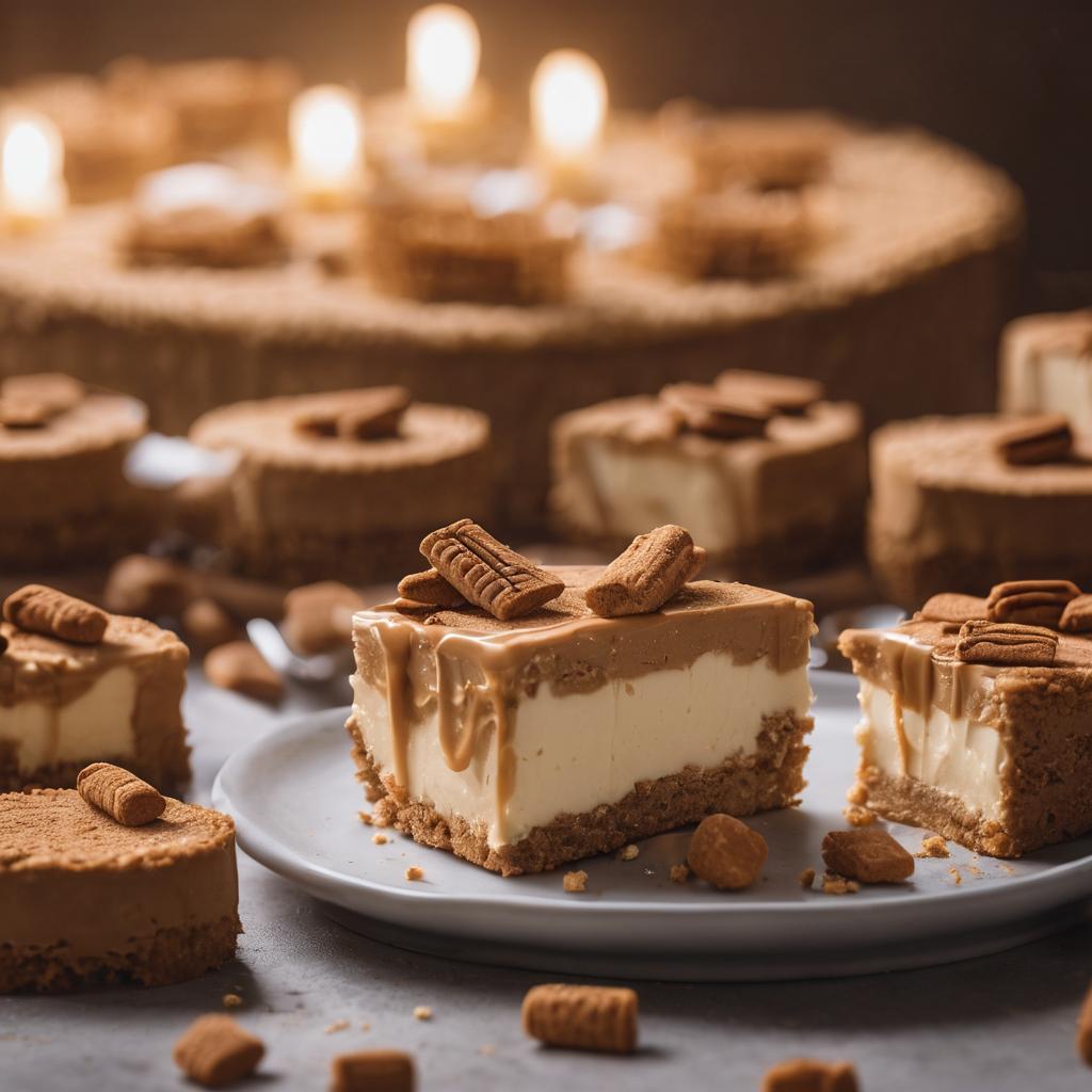 No-Bake Biscoff Cheesecake