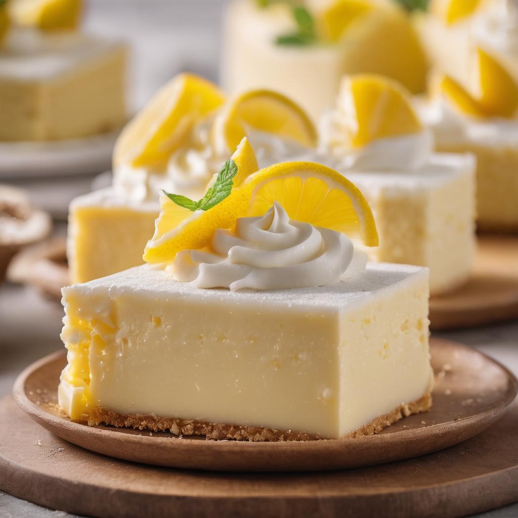 Lemon Vanilla Mini Cheesecakes