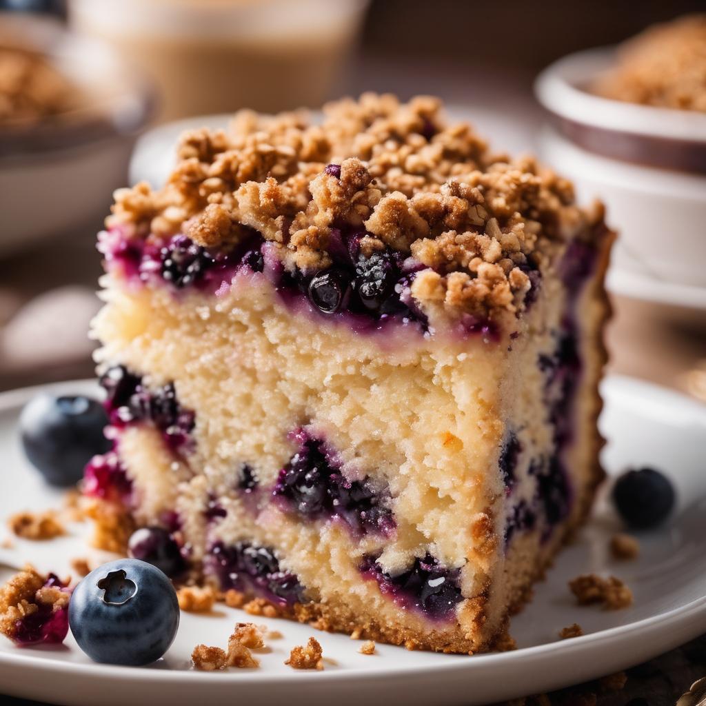 Brown Butter Blueberry Coffee Cake with Streusel Topping – From 📌Pin To ...