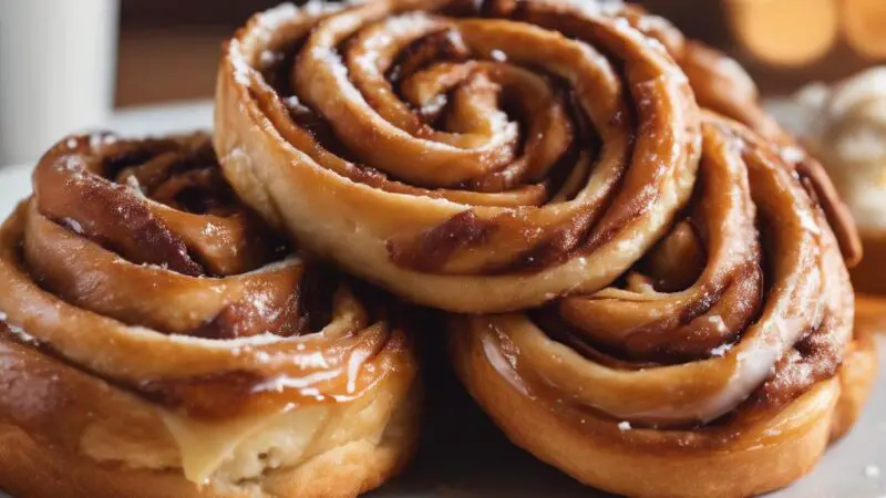 Twisted Cinnamon Roll Braids