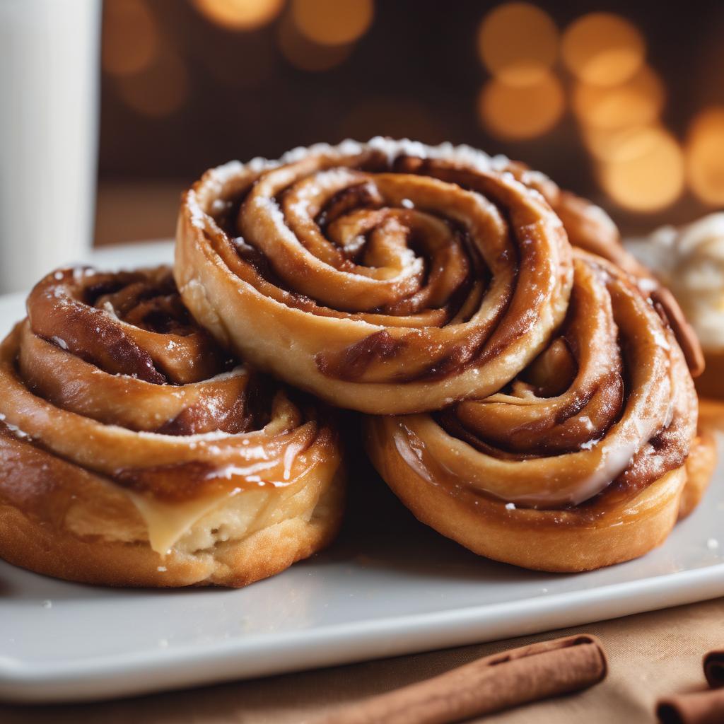 Twisted Cinnamon Roll Braids