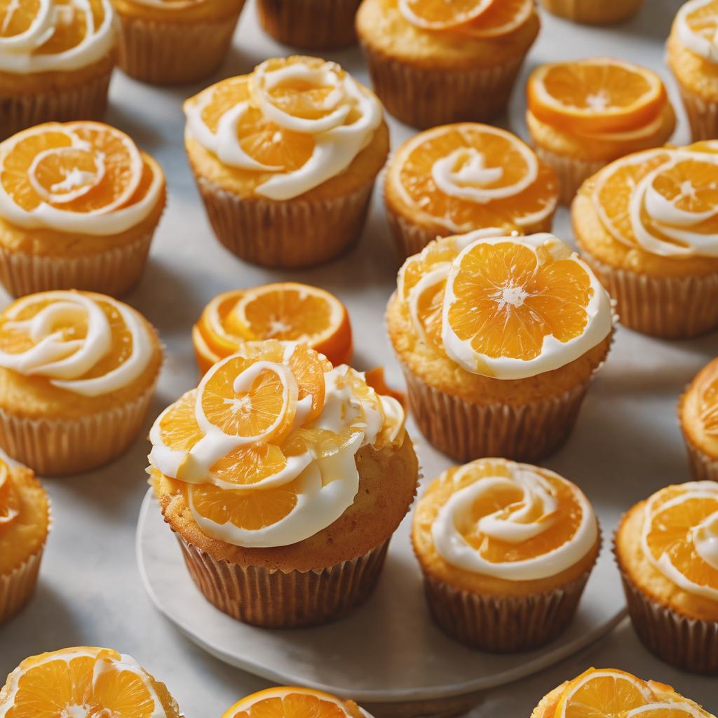 Sunset Citrus Swirl Muffins