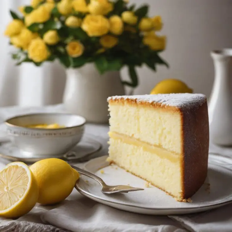 Lemon Ricotta Cake (Torta di Ricotta)