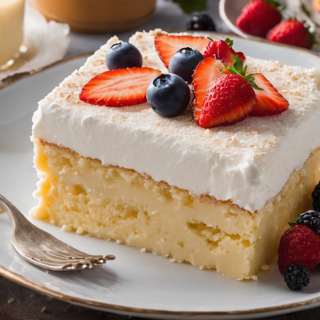 Heavenly Milk-Soaked Sponge Cake