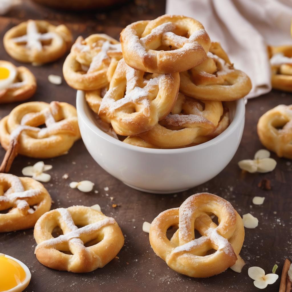 Vanilla Pudding Puff Pretzels