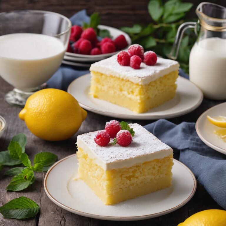 Raspberry Pudding Soft Cake (Torta Nua)