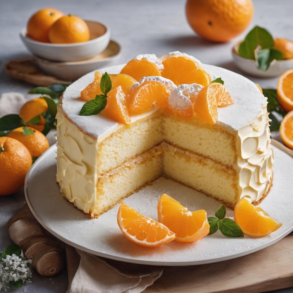 Tangy Tangerine Dream Cake