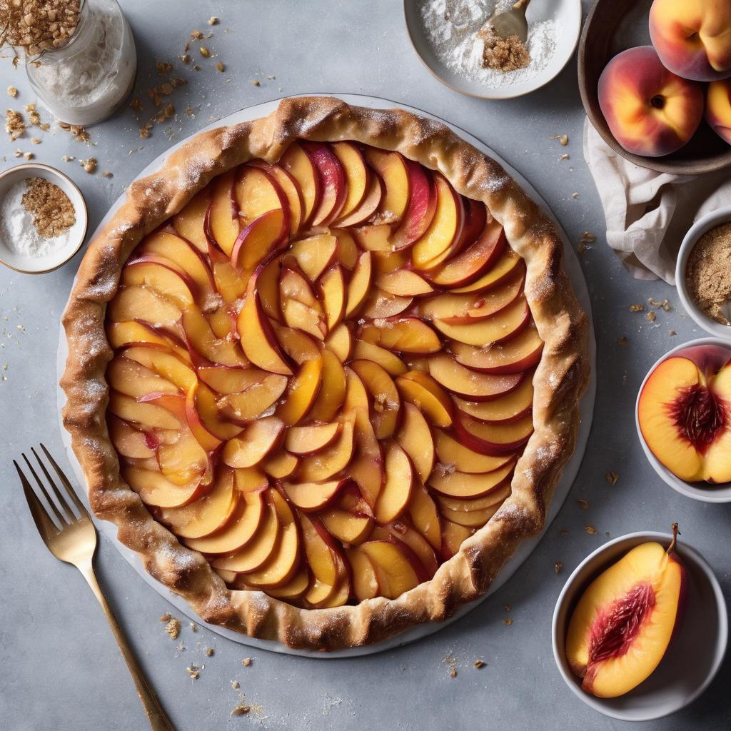 Rustic Peach Galette