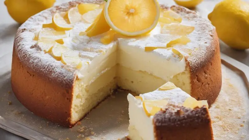 Lemon-Scented Summer Yogurt Cake