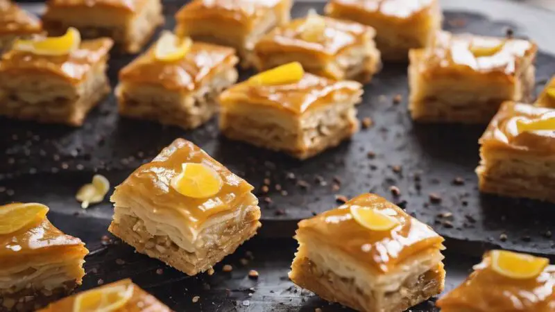 Homemade Walnut Baklava