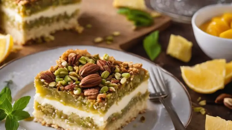 Fusion Baklava Cheesecake Delight