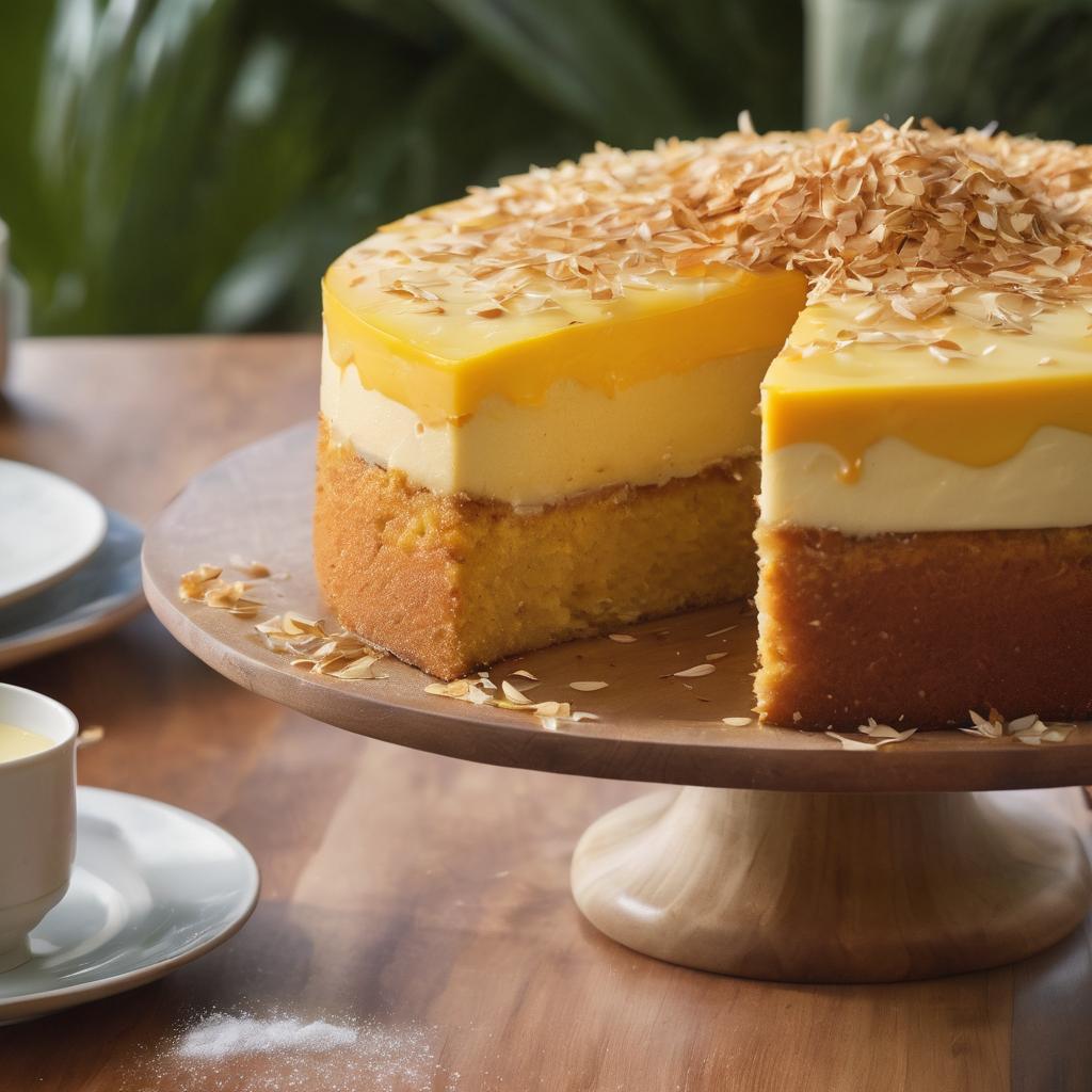 Tropical Mango Milk Cake