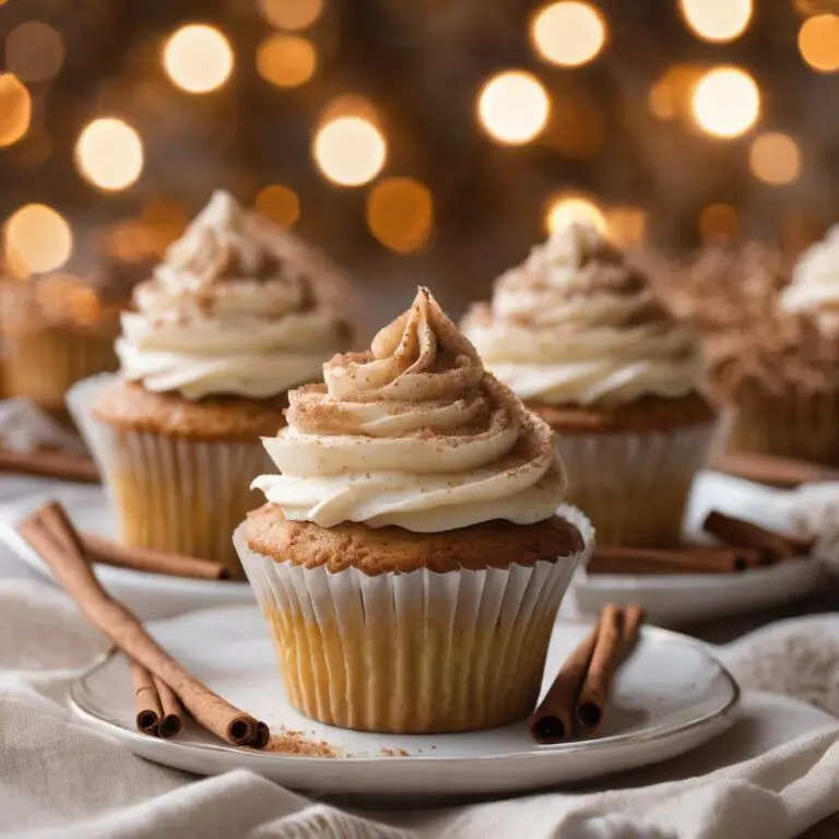 Cinnamon Swirl Vanilla Bliss Cupcakes with Velvety Buttercream