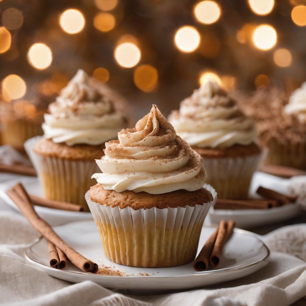 Cinnamon Swirl Vanilla Bliss Cupcakes with Velvety Buttercream
