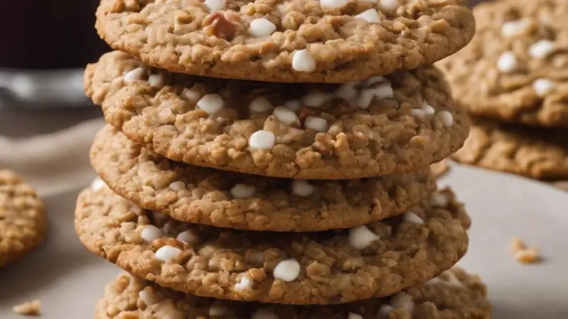 Spiced Oatmeal Delight Cookies with Orchard Frosting