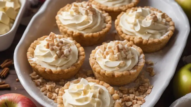 Frosted Apple Cinnamon Cookies