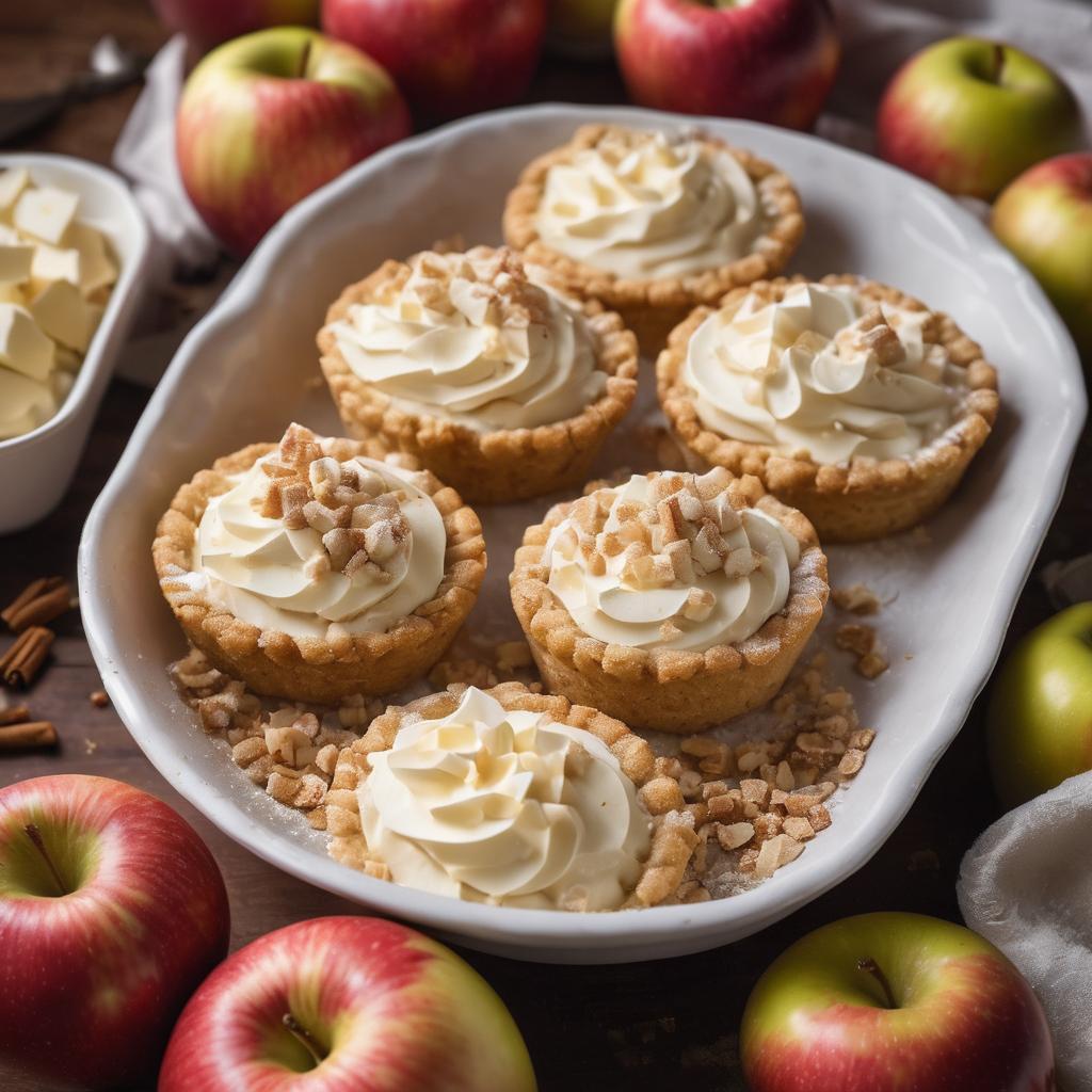 Frosted Apple Cinnamon Cookies