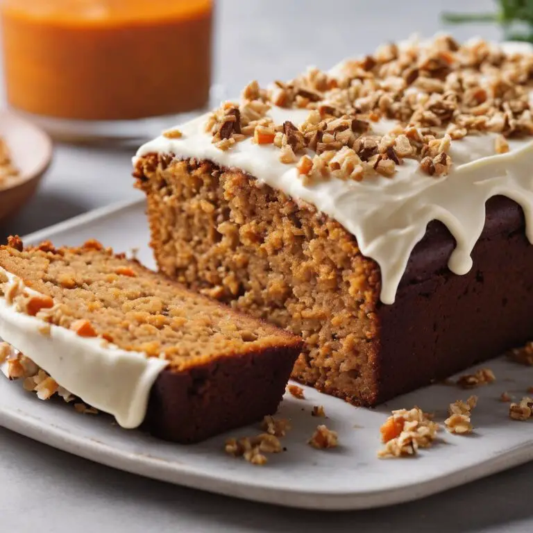 Homely Carrot Cake Loaf with Brown Butter Cream Cheese Frosting