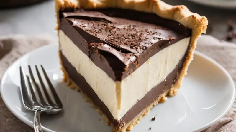 Silky Chocolate Oreo Pie