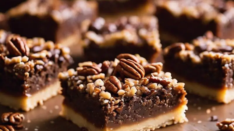 Chocolate Chip Pecan Pie Bars